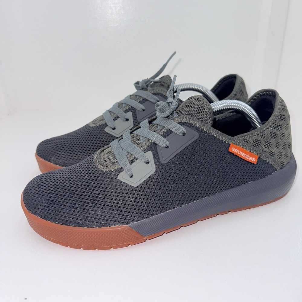 Grundens Keeper Mens 10 Anchor Gum Fishing Water Shoes Sneakers Quick Dry Mesh M